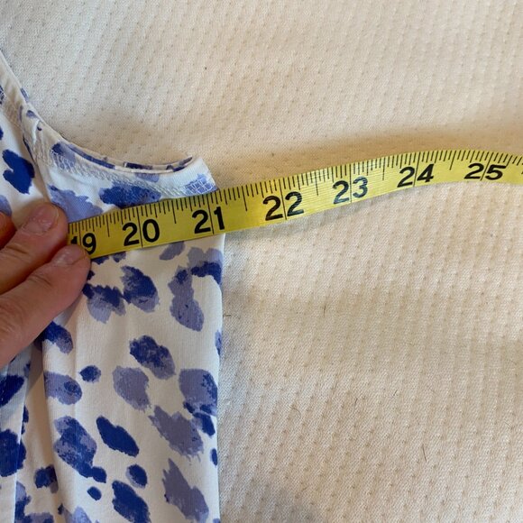 Blue and white dress/coverup - Picture 3 of 4